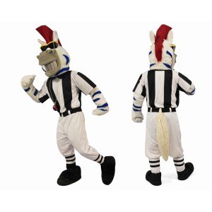 Sport Zebra Mascot Costume