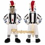 Sport Zebra Mascot Costume