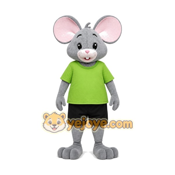 Happy Mouse Mascot Costume