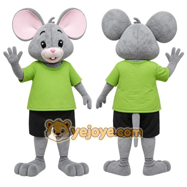 Happy Mouse Mascot Costume