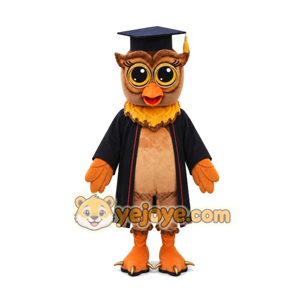 College Owl Mascot Costume