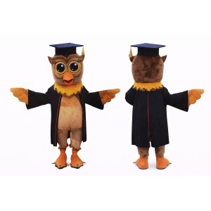 College Owl Mascot Costume