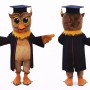 College Owl Mascot Costume