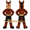 Power Muscular Donkey Mascot Costume