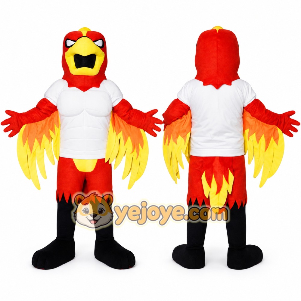 Phoenix Mascot Costume Phoenix Mascot Costume