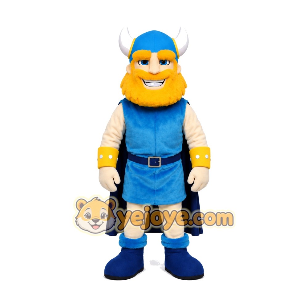Happy Viking Mascot Costume Happy Viking Mascot Costume