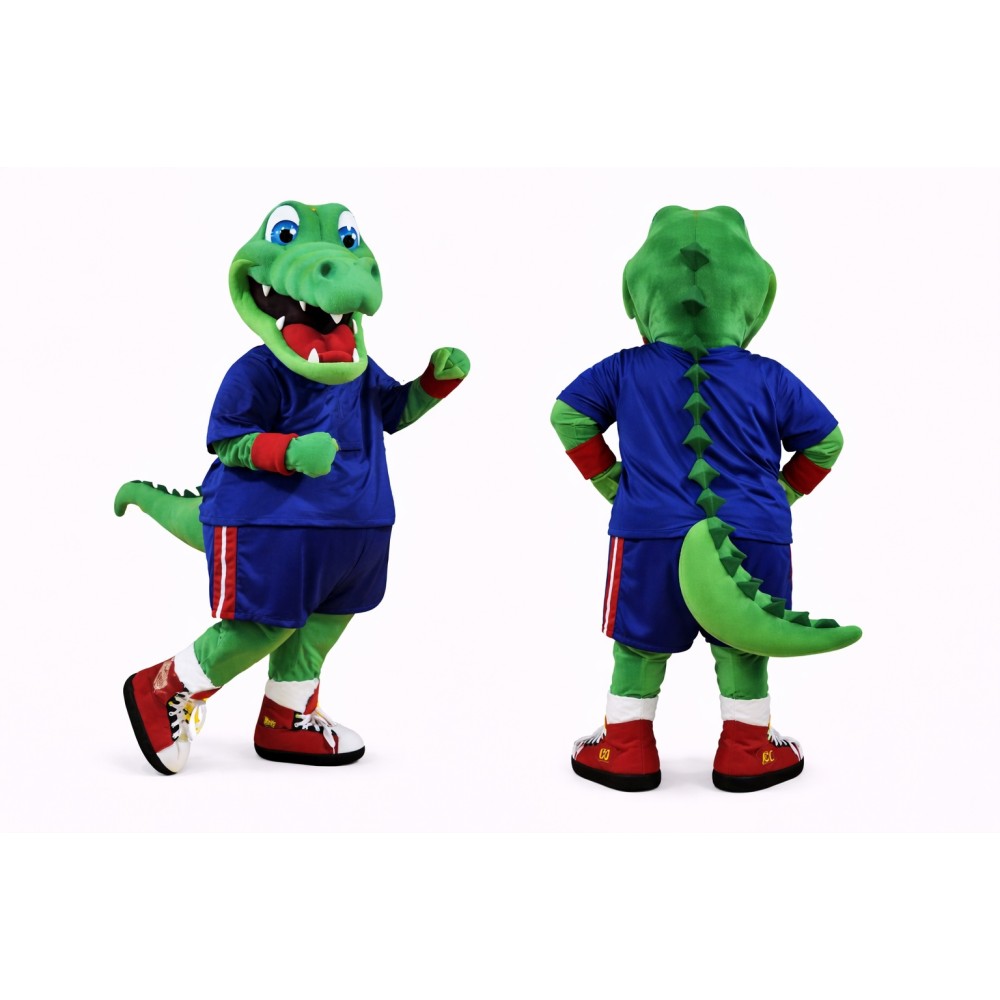 Happy Crocodile Mascot Costume For Adult