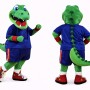 Happy Crocodile Mascot Costume For Adult