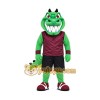 Power Crocodile Mascot Costume Power Crocodile Mascot Costume