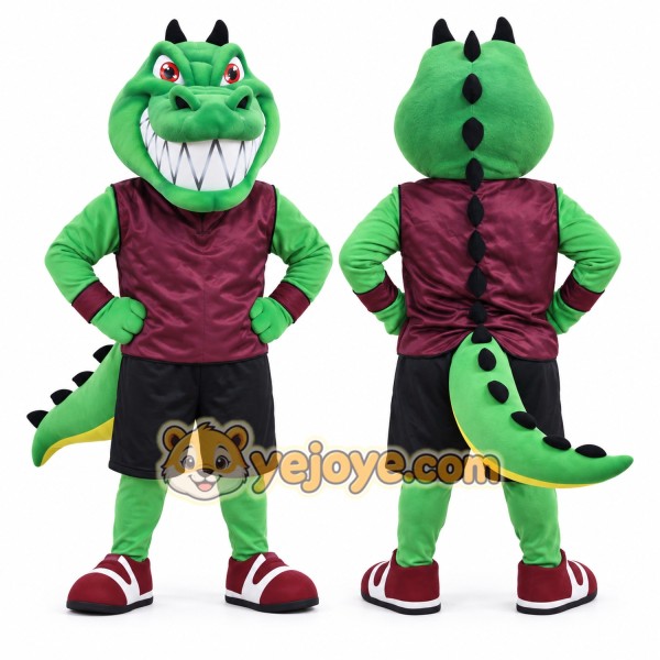 Power Crocodile Mascot Costume