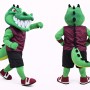 Power Crocodile Mascot Costume