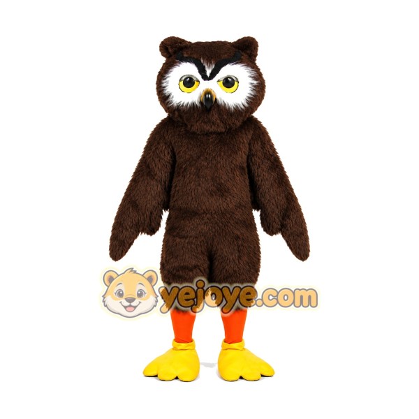 Realistic Owl Mascot Costume Realistic Owl Mascot Costume