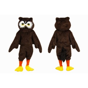 Realistic Owl Mascot Costume