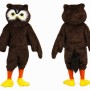 Realistic Owl Mascot Costume