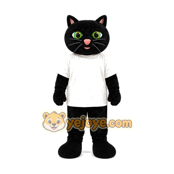 Cute Black Cat Mascot Costume Cute Black Cat Mascot Costume