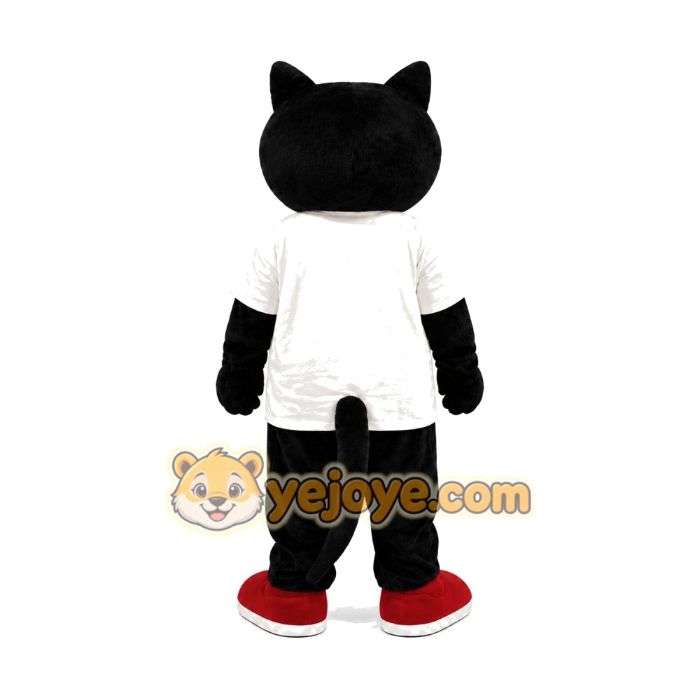 Cute Black Cat Mascot Costume Cute Black Cat Mascot Costume