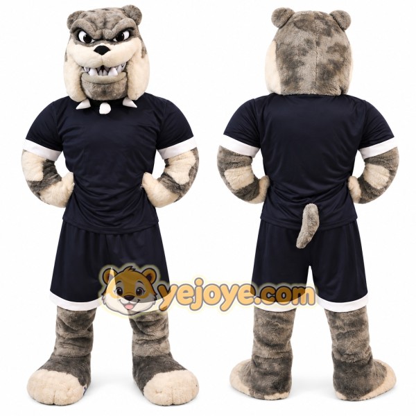 Sport Lightweight Bulldog Mascot Costume
