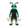 Sport Green Hornet Mascot Costume Sport Green Hornet Mascot Costume