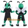 Sport Green Hornet Mascot Costume