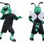 Sport Green Hornet Mascot Costume