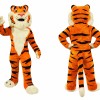 Happy Lightweight Tiger Mascot Costume