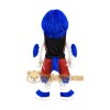 Realistic Blue Hair Lion Mascot Costume Realistic Blue Hair Lion Mascot Costume