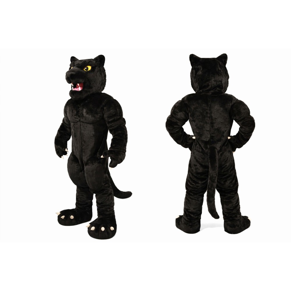 Power Black Panther Mascot Costume