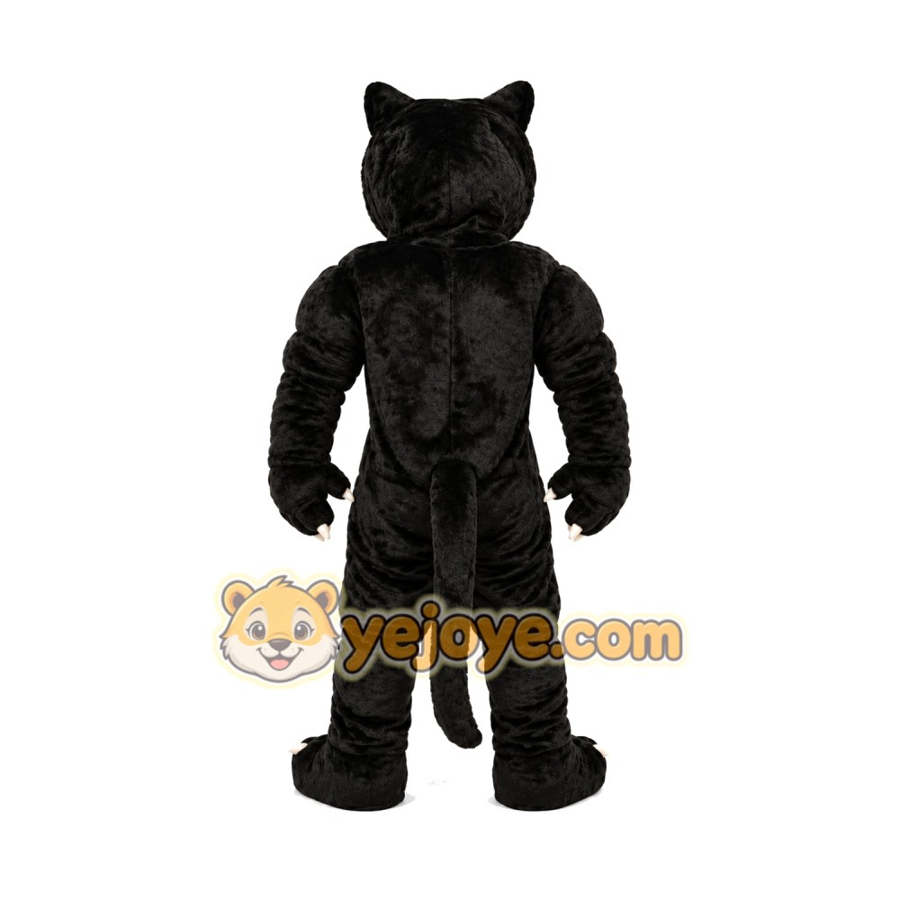 Power Black Panther Mascot Costume
