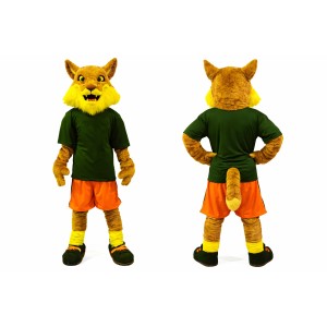 Realistic Sport Fox Mascot Costume