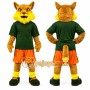 Realistic Sport Fox Mascot Costume