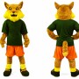 Realistic Sport Fox Mascot Costume