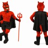 Happy Red Devil Mascot Costume
