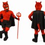 Happy Red Devil Mascot Costume
