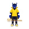Happy Blue Devil Mascot Costume For Adult Happy Blue Devil Mascot Costume For Adult