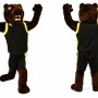 Fierce Brown Bear Mascot Costume For Adult