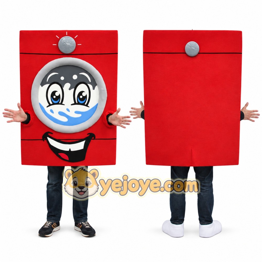 Washing Machine Mascot Costume