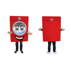 Washing Machine Mascot Costume