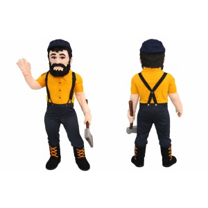Lumberjack Mascot Costume