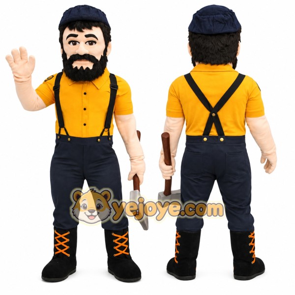 Lumberjack Mascot Costume