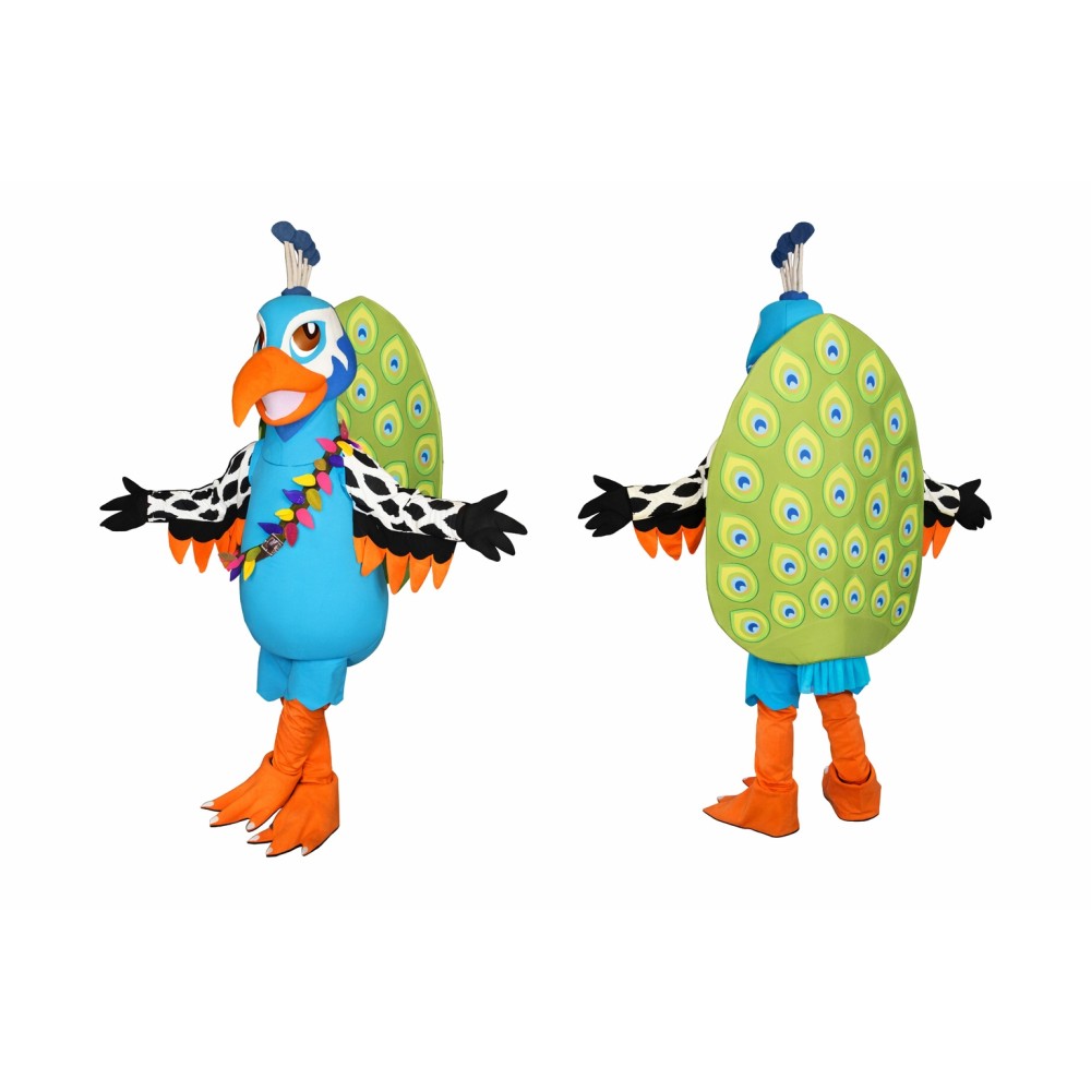 Peacock Mascot Costume
