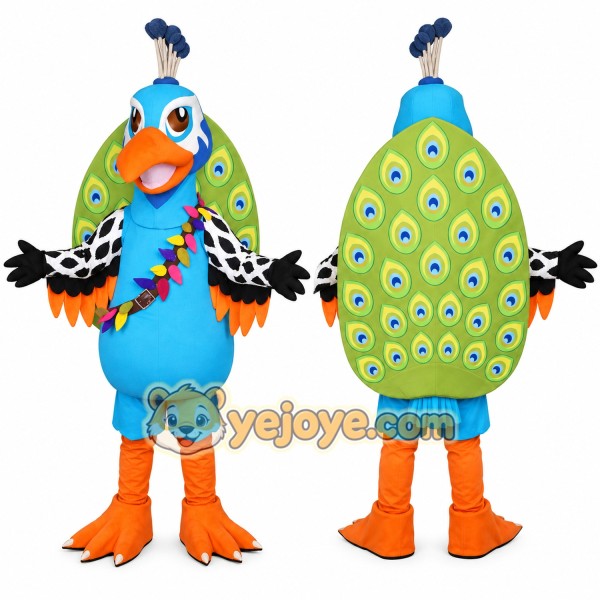 Peacock Mascot Costume