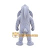 Power Shark Mascot Costume Power Shark Mascot Costume