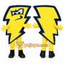 Lightning Mascot Costume