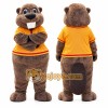 Realistic Sport Beaver Mascot Costume For Adult Realistic Sport Beaver Mascot Costume For Adult