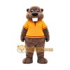 Realistic Sport Beaver Mascot Costume For Adult Realistic Sport Beaver Mascot Costume For Adult