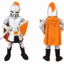 Silver Knight Mascot Costume
