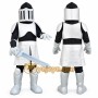 Silver & Black Knight Mascot Costume