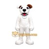 Cute White Dog Mascot Costume
