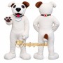 Cute White Dog Mascot Costume