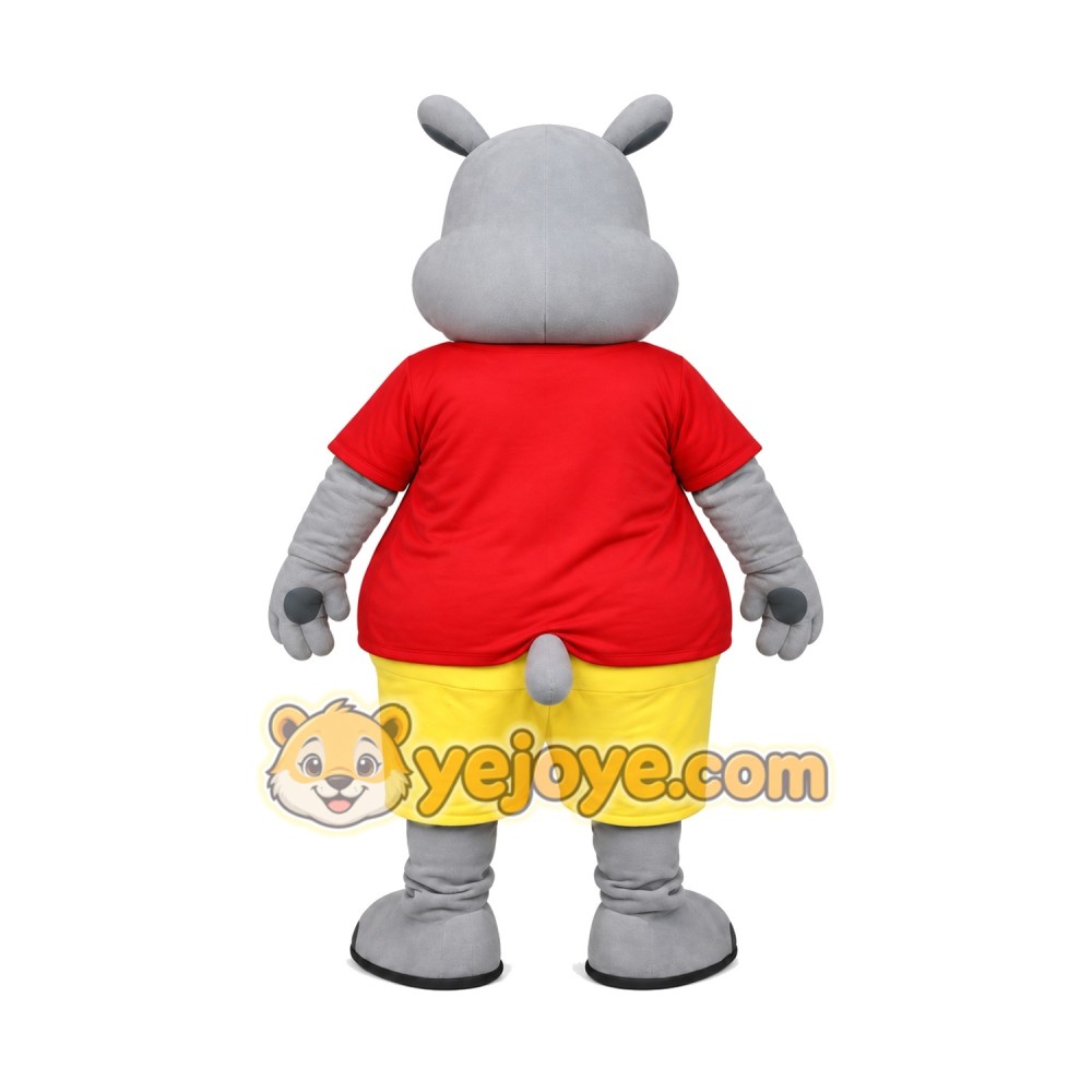 Happy Hippo Mascot Costume For Adult Happy Hippo Mascot Costume For Adult